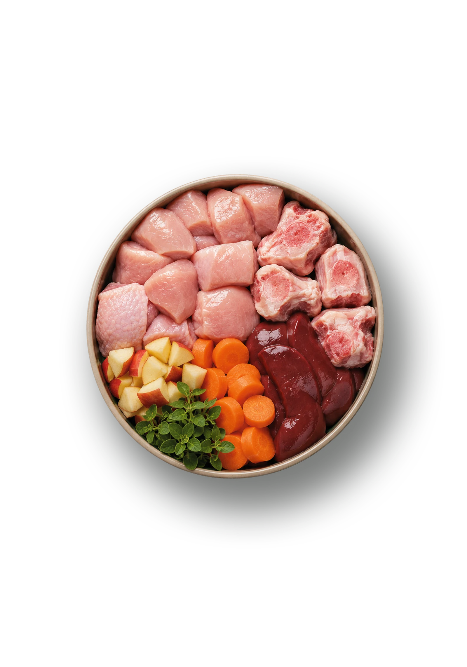 El bol perfecto RAWWAY con todos sus ingredientes